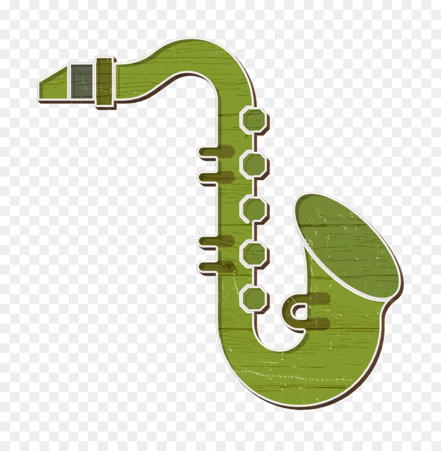 Saxophone Vert，Musique PNG