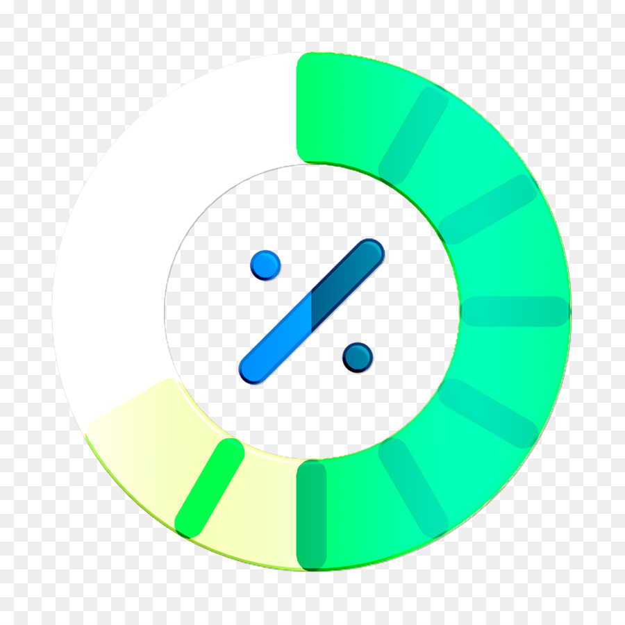 Graphique De Pourcentage Vert Et Blanc，Statistiques PNG