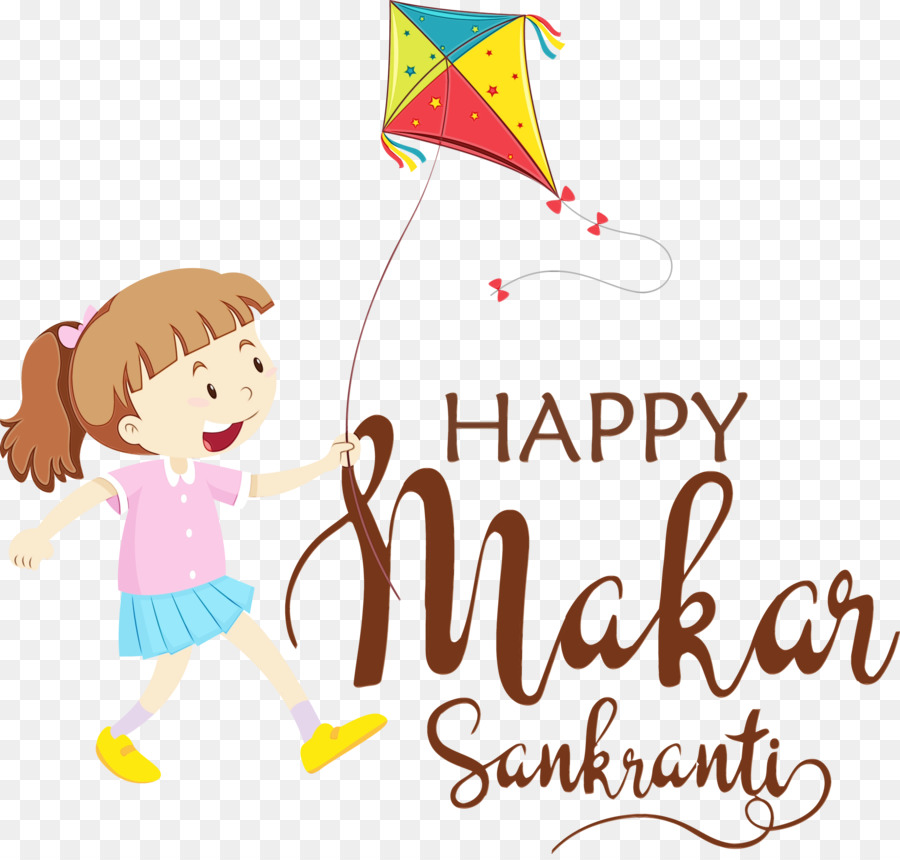 Makar Sankranti，Cerf Volant PNG