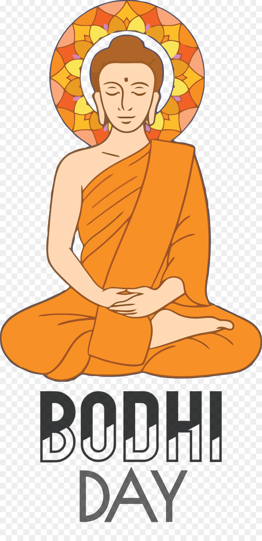 Bouddha，Méditation PNG