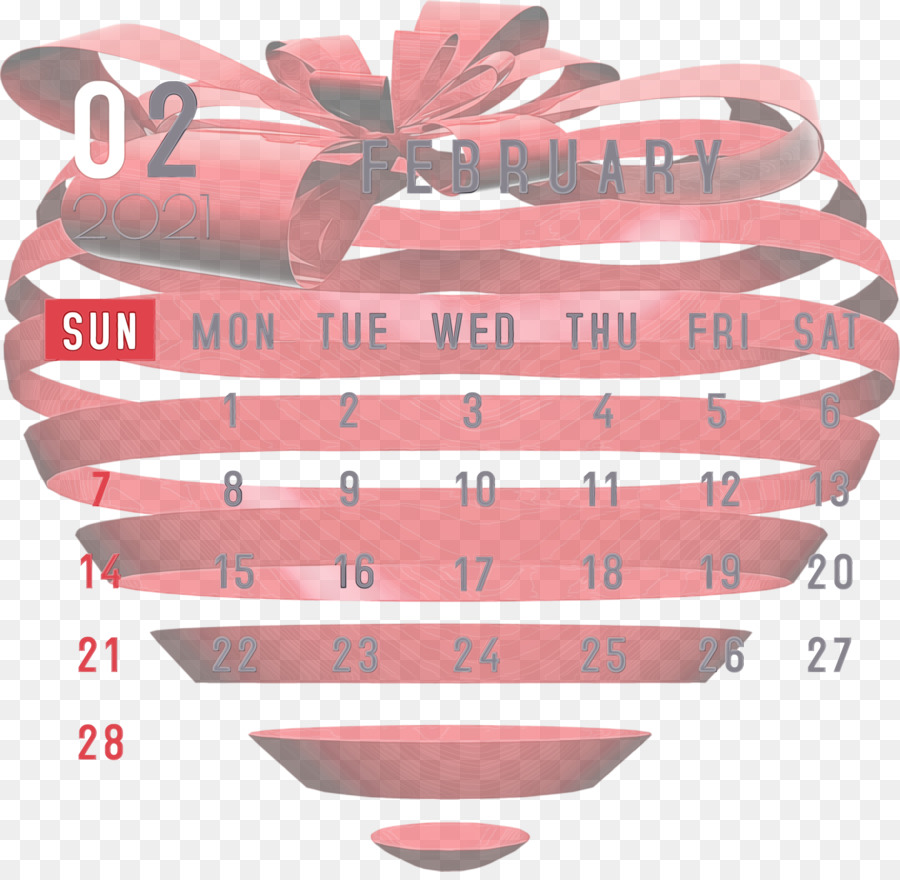 Calendrier De Février，Mois PNG