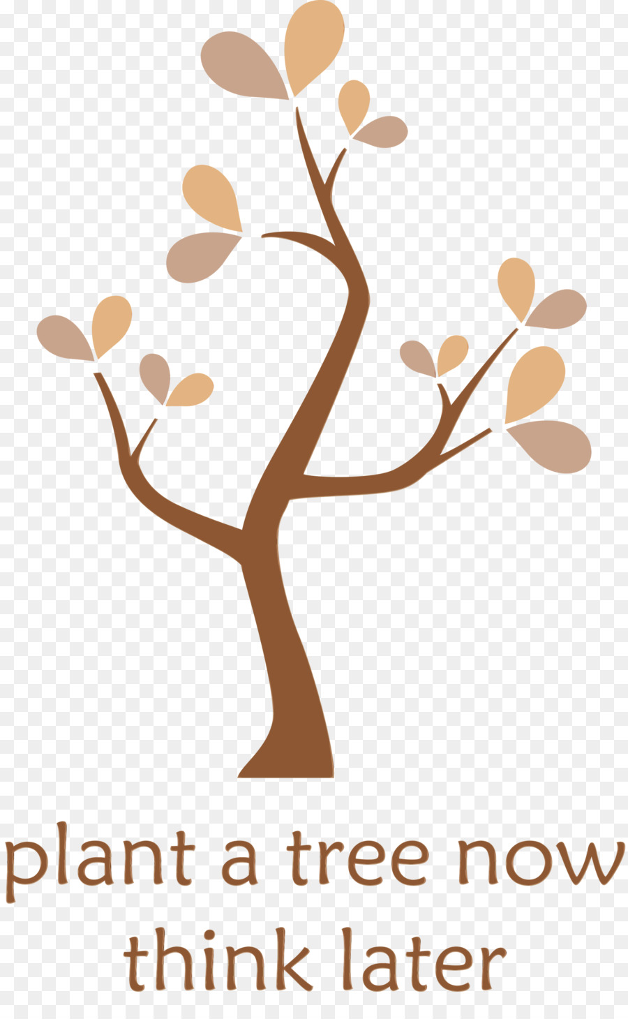 Arbre Avec Des Feuilles，Usine PNG