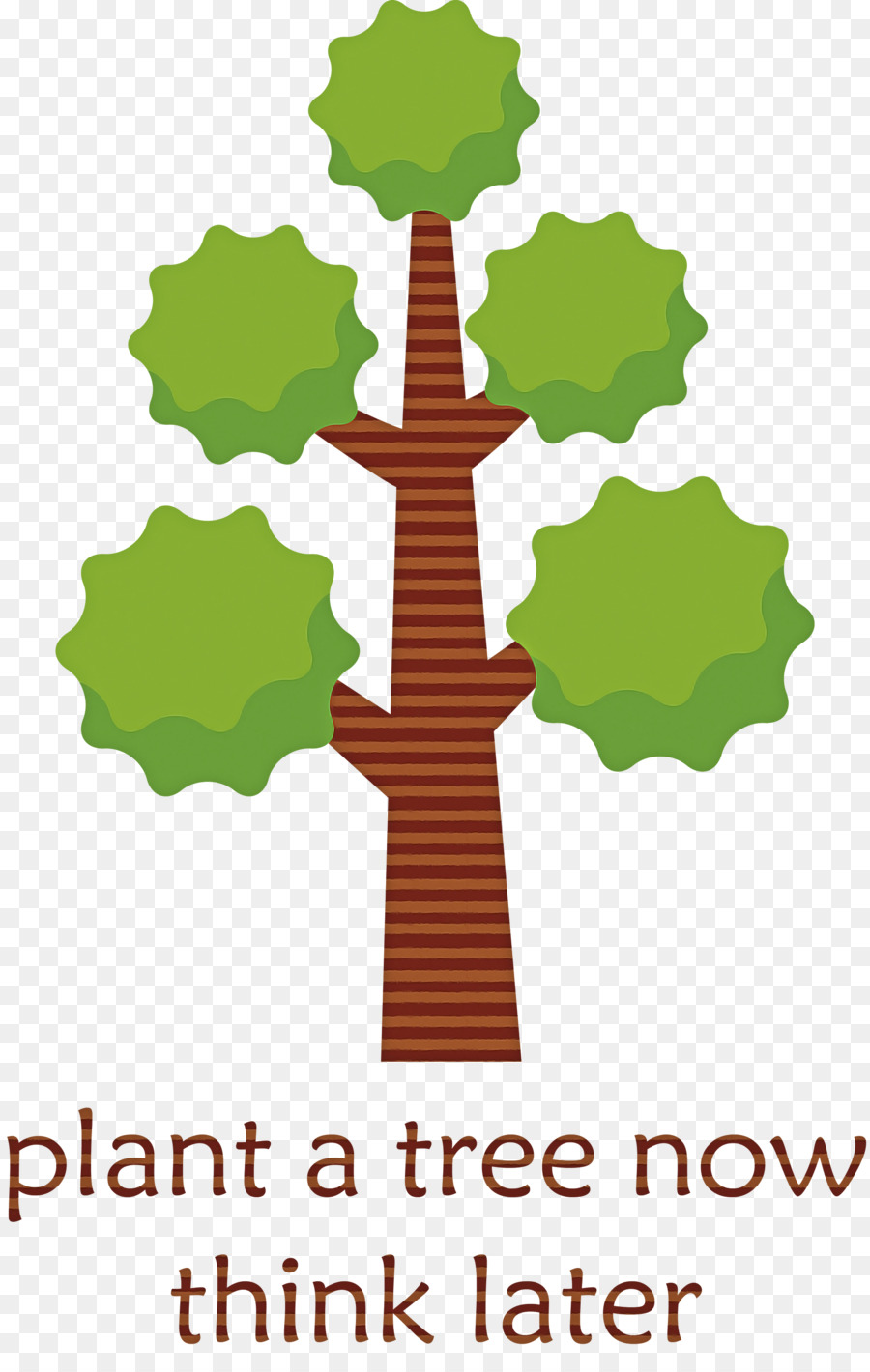 Arbre Avec Des Feuilles，Usine PNG