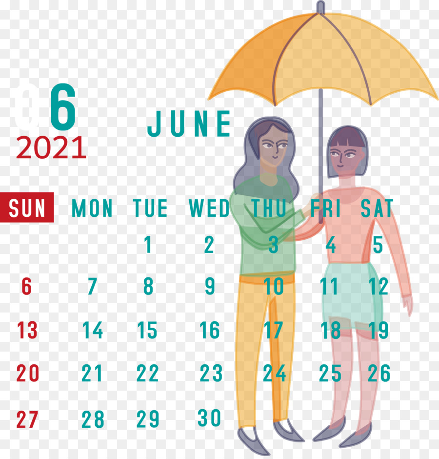 Calendrier De Juin 2021，Dates PNG