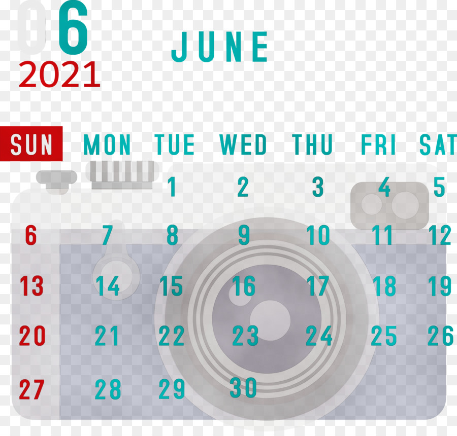 Calendrier De Juin 2021，Dates PNG