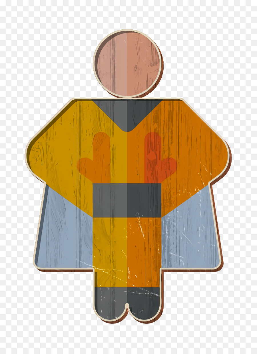 Manche M，Jaune PNG