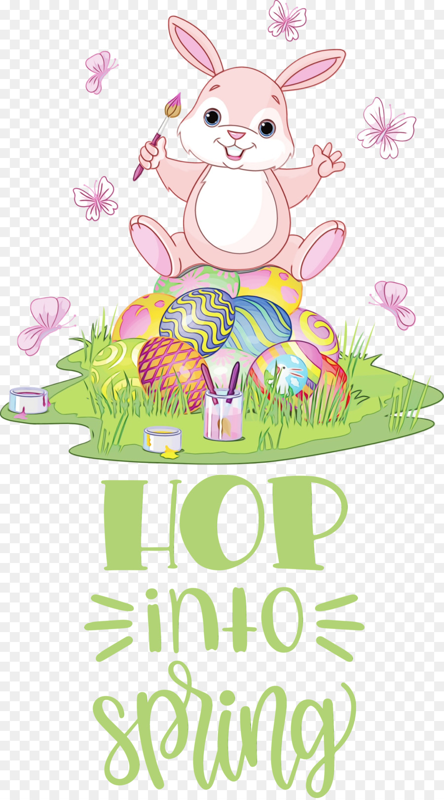 Lapin De Pâques，Oeuf De Pâques PNG