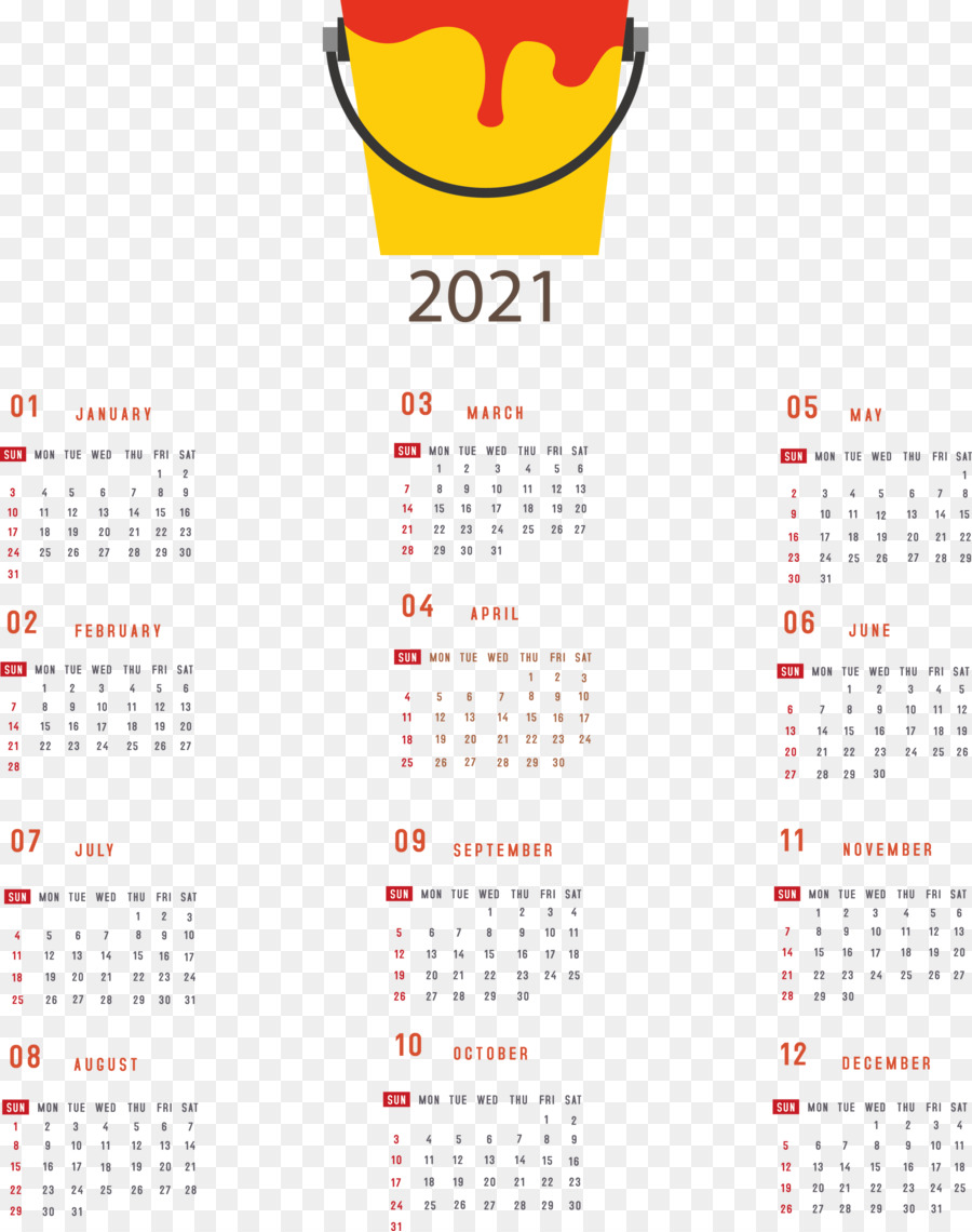 Système De Calendrier，Calendrier Annuel PNG