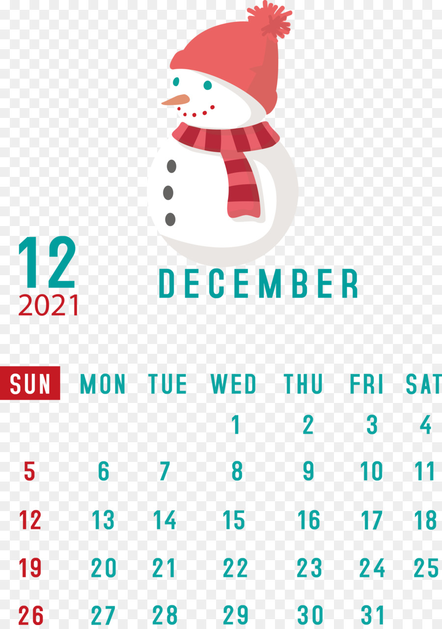 Calendrier De Décembre，Mois PNG