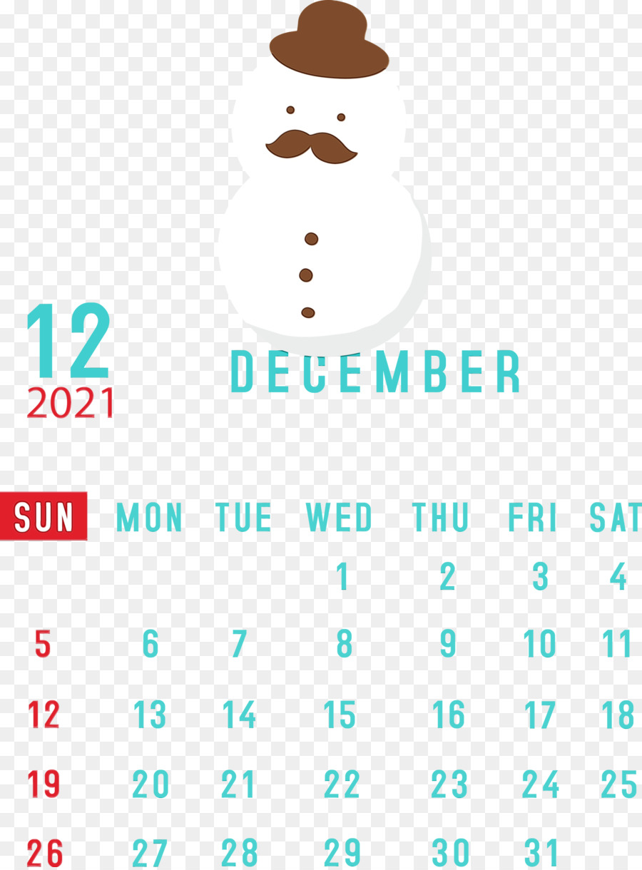 Calendrier De Décembre，Mois PNG