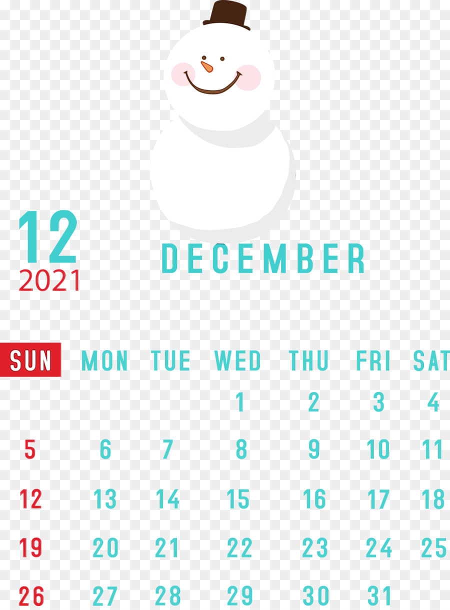 Calendrier De Décembre，Mois PNG