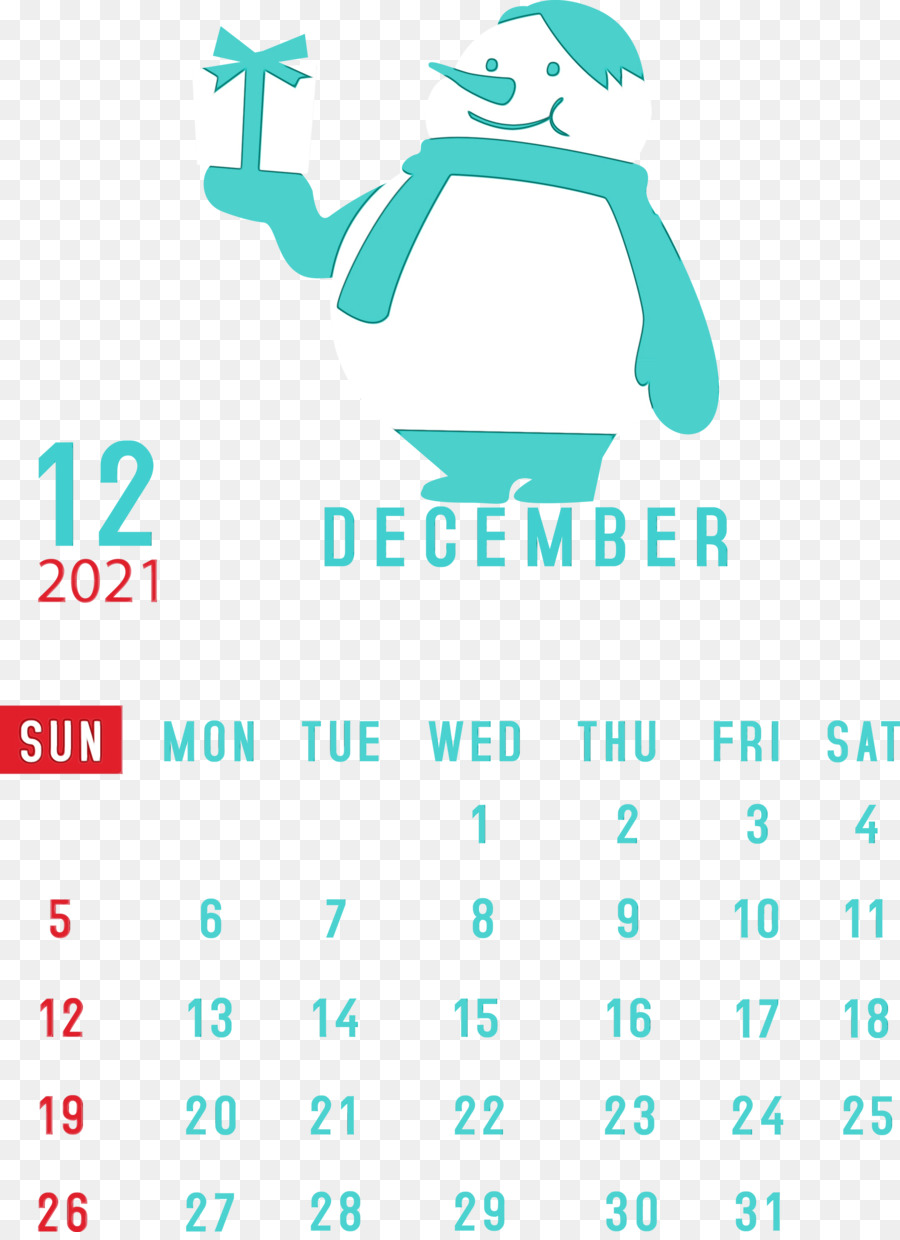 Calendrier De Décembre，Mois PNG