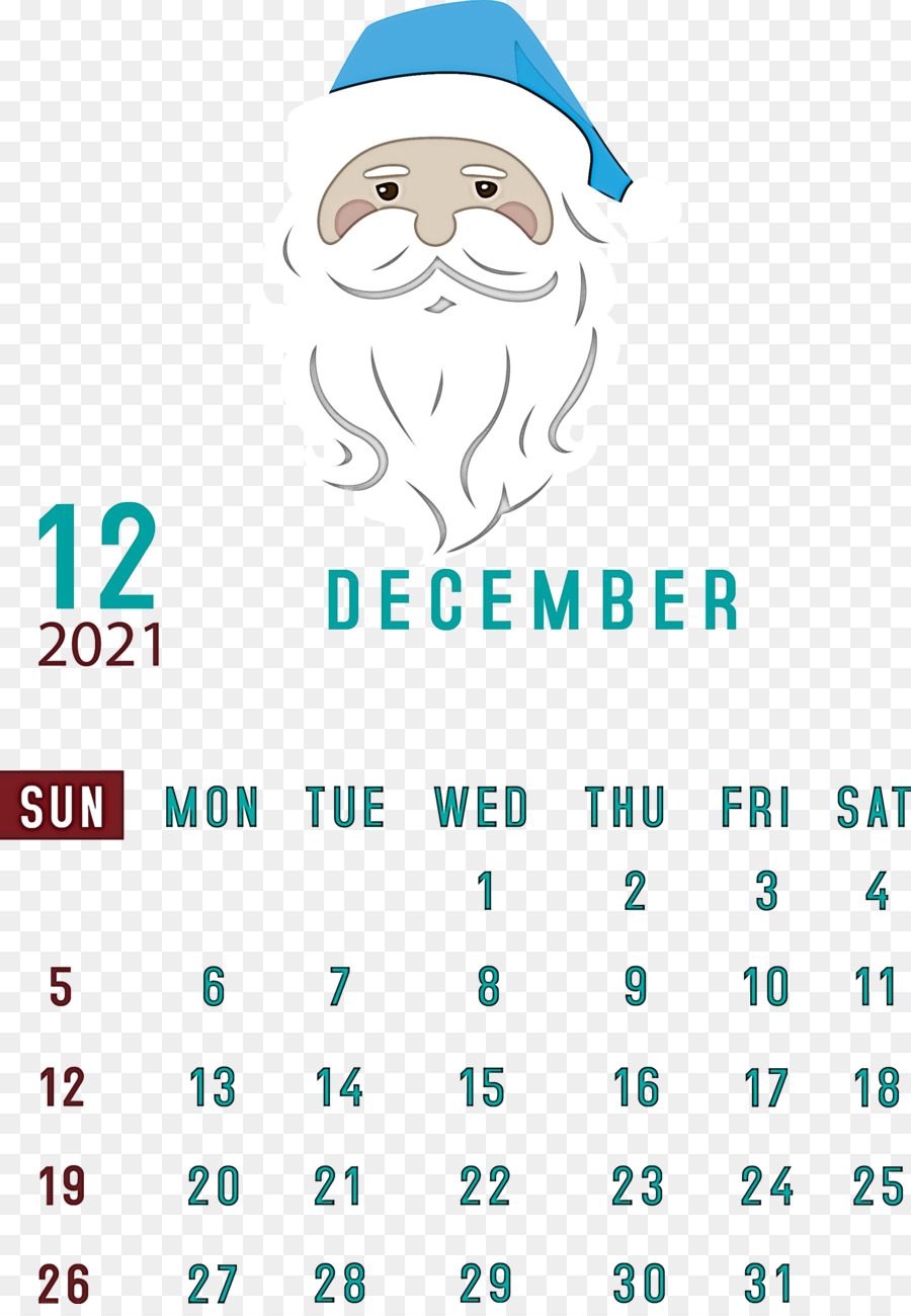 Calendrier De Décembre，Mois PNG