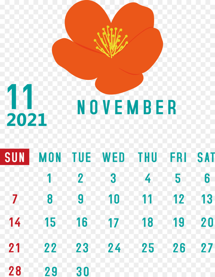 Calendrier De Novembre 2021，Date PNG