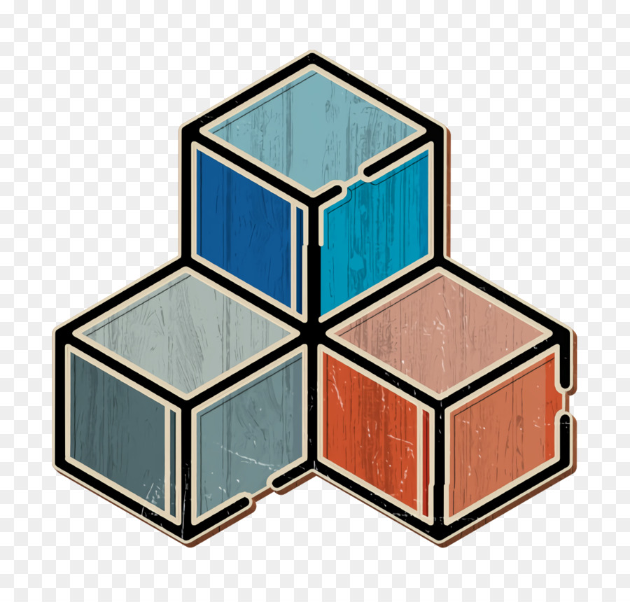 L'espace Tridimensionnel，Cube PNG