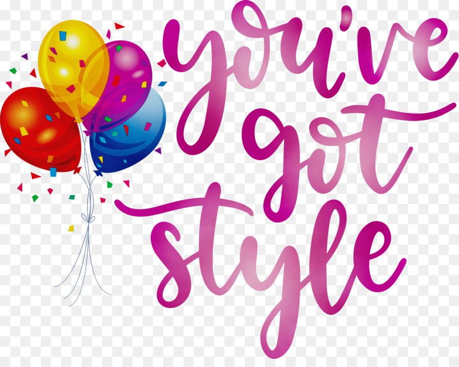 Vous Avez Du Style，Des Ballons PNG