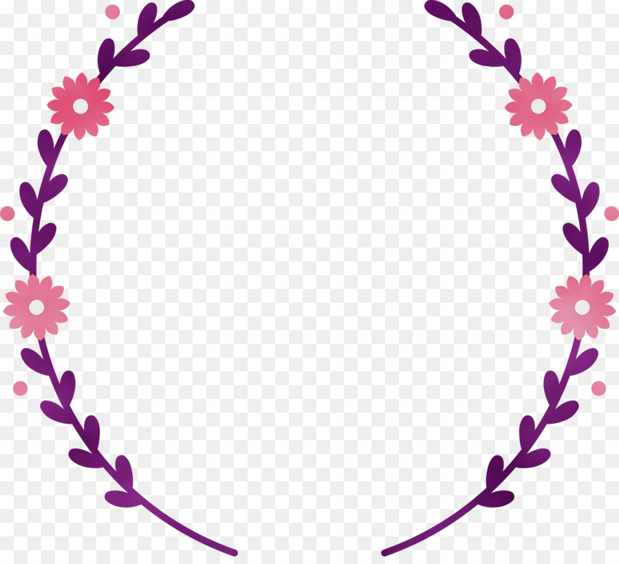 Cadre Floral，Couronne PNG