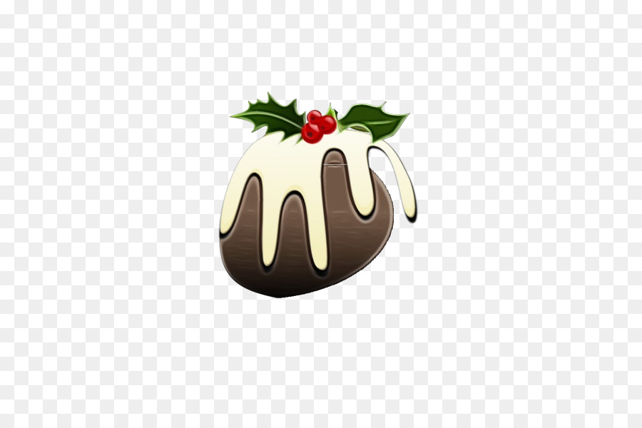 Le Christmas Pudding，Fraise PNG