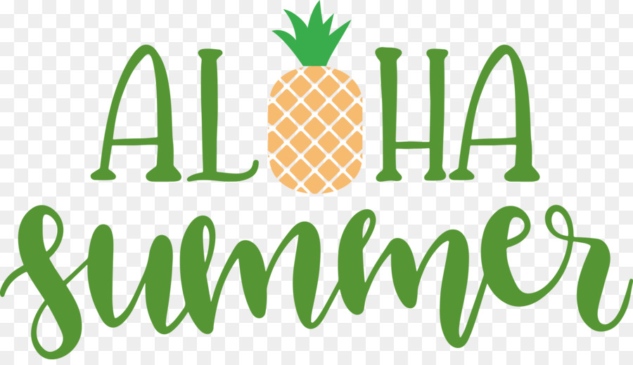 Aloha été，Ananas PNG