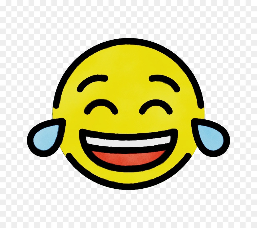 Emoji Riant，Larmes PNG