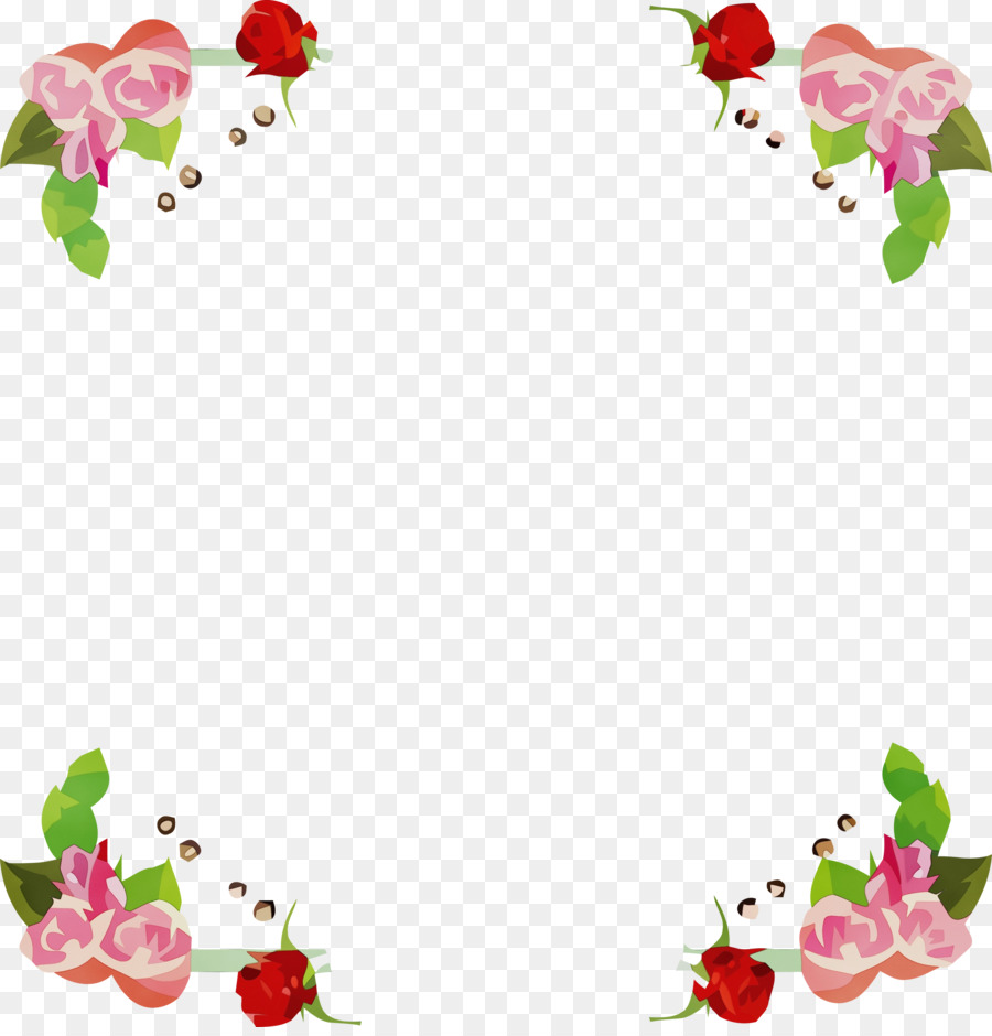 Cadre Floral，Fleur PNG