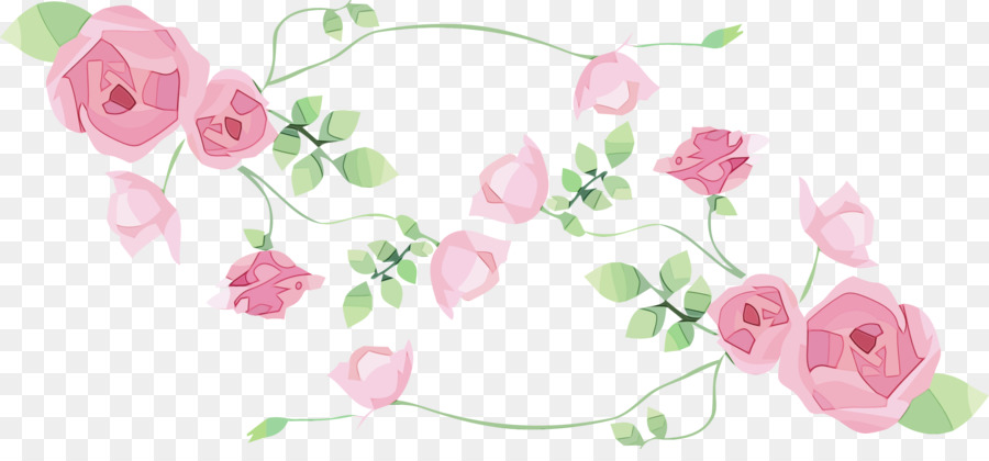 Design Floral，Les Roses De Jardin PNG