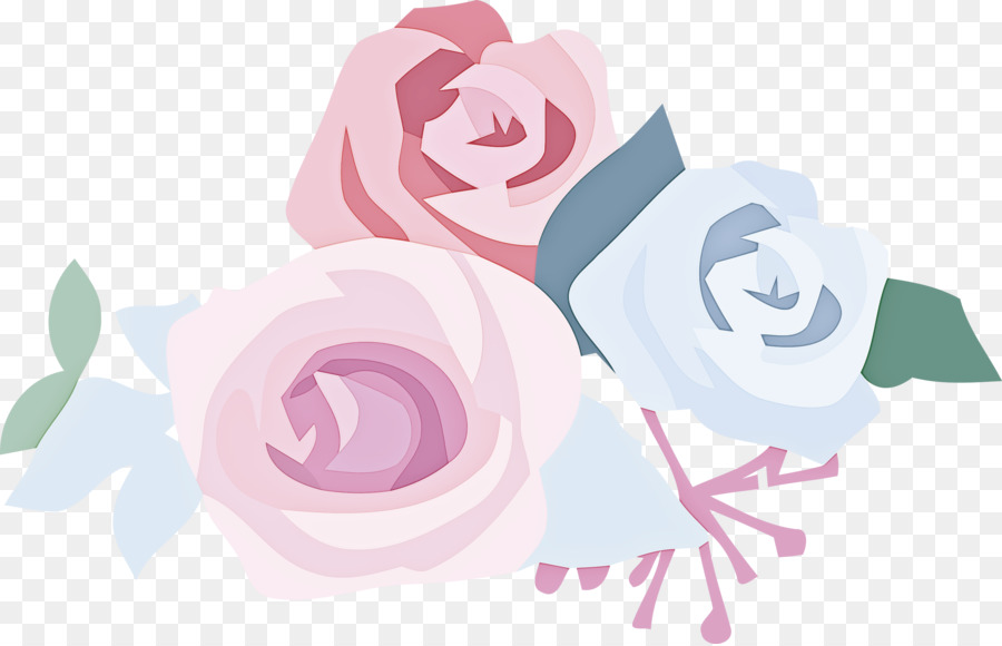 Les Roses De Jardin，Design Floral PNG