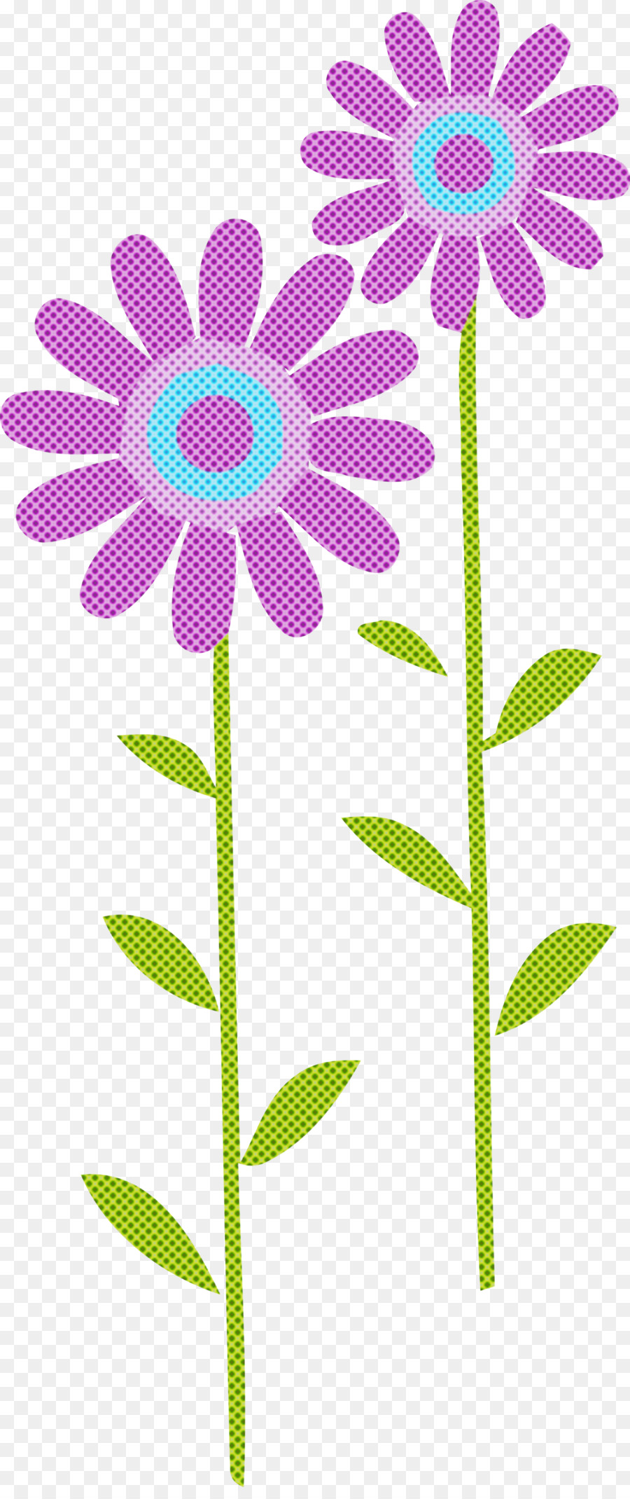 Fleur，Bleu PNG