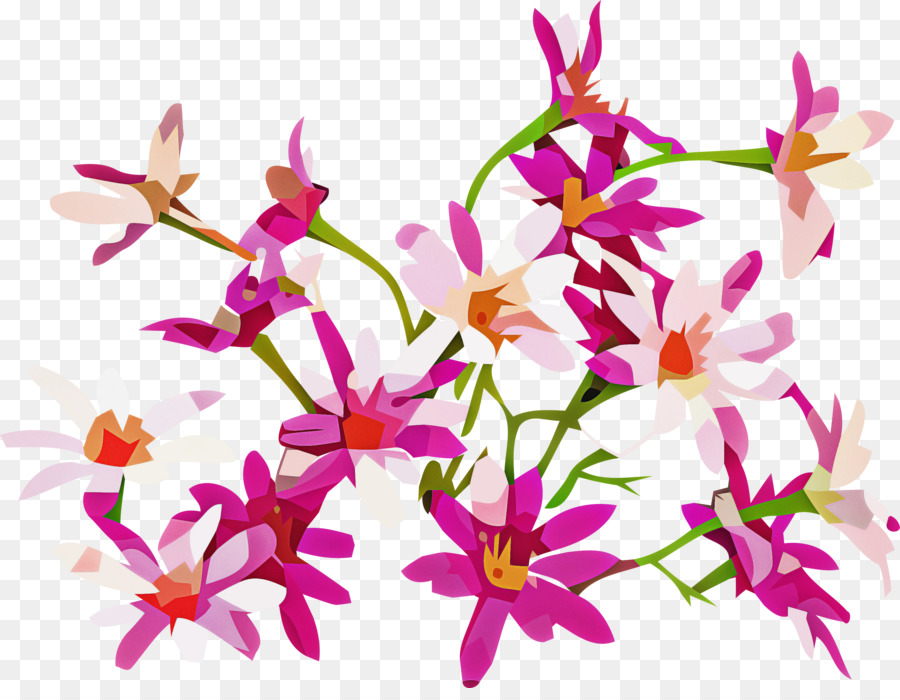 Fleurs Roses，Fleurir PNG