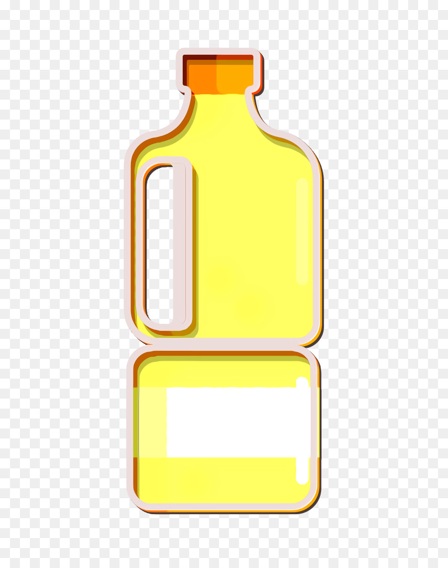 Bouteille En Verre，Jaune PNG