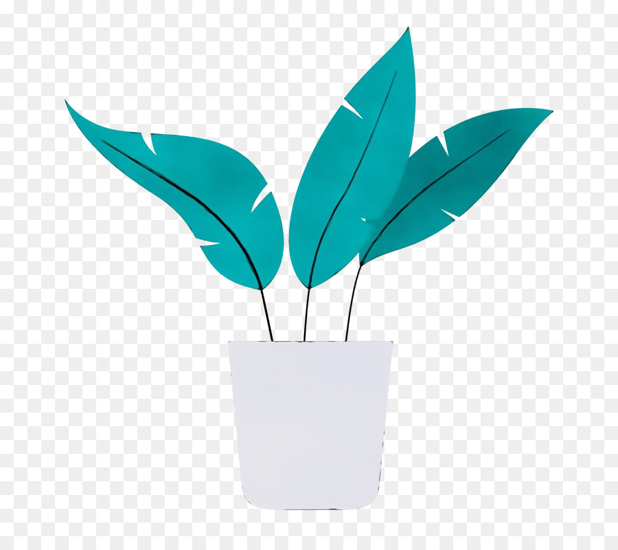 Plante En Pot，Feuilles PNG