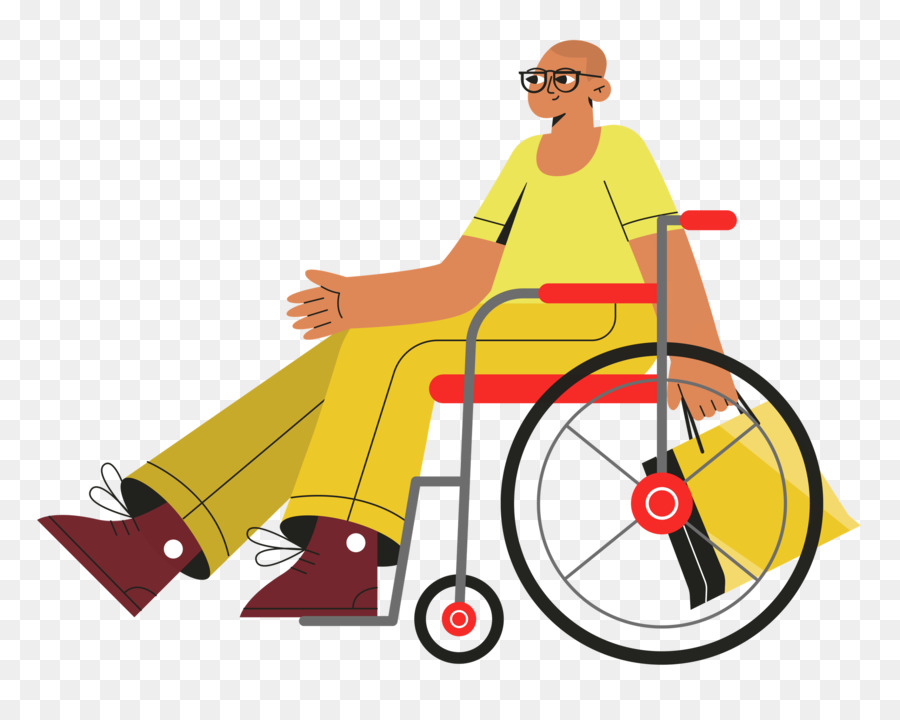 Fauteuil Roulant，Personne PNG