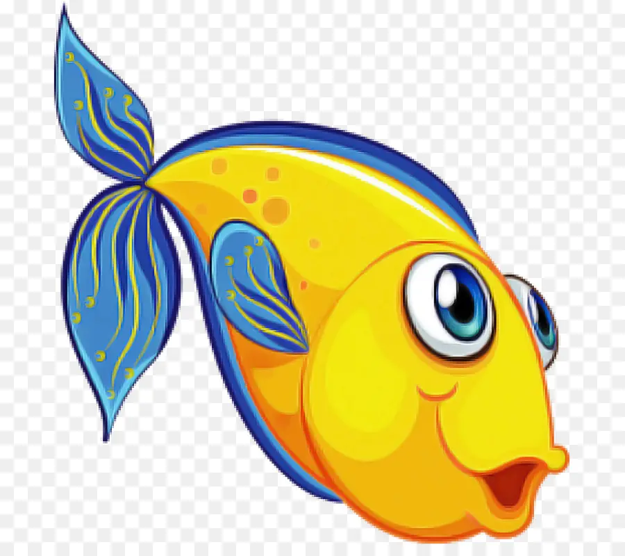 Poisson Jaune，Eau PNG