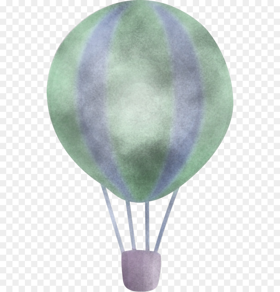 Hotair Ballon，Violet PNG