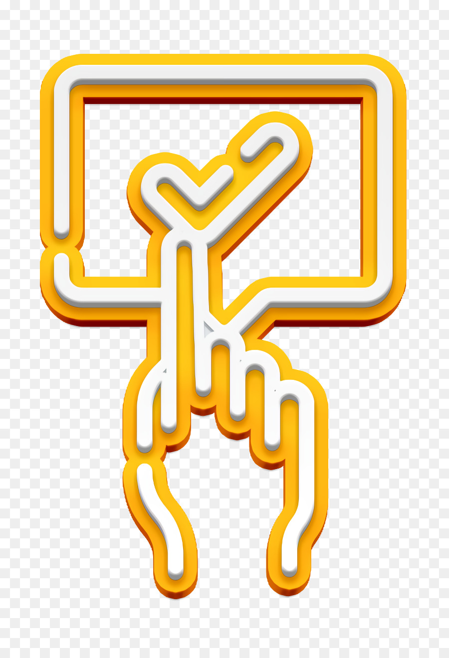 Jaune，Ligne PNG