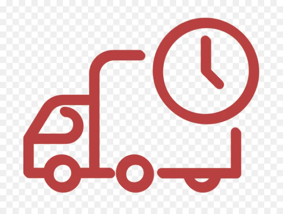 Camion De Livraison，Horloge PNG