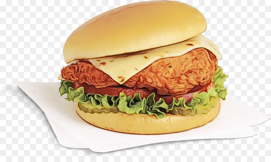 Cheeseburger，Burger Végétarien PNG