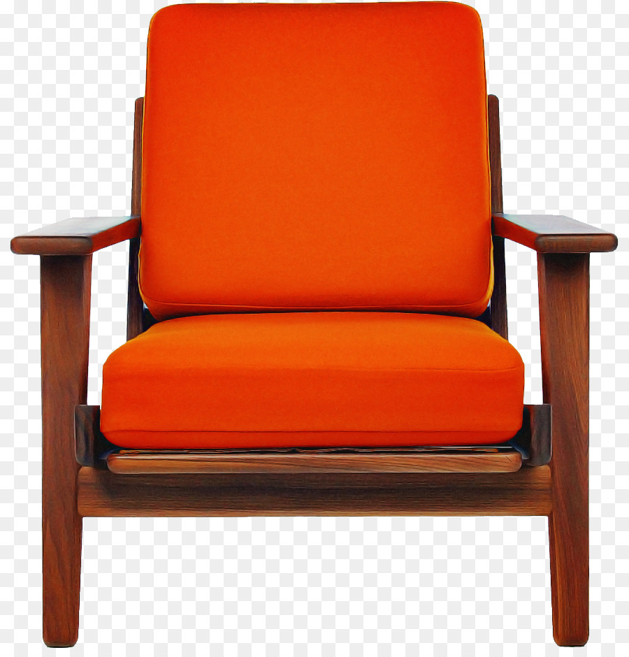 Chaise Orange，Sièges PNG