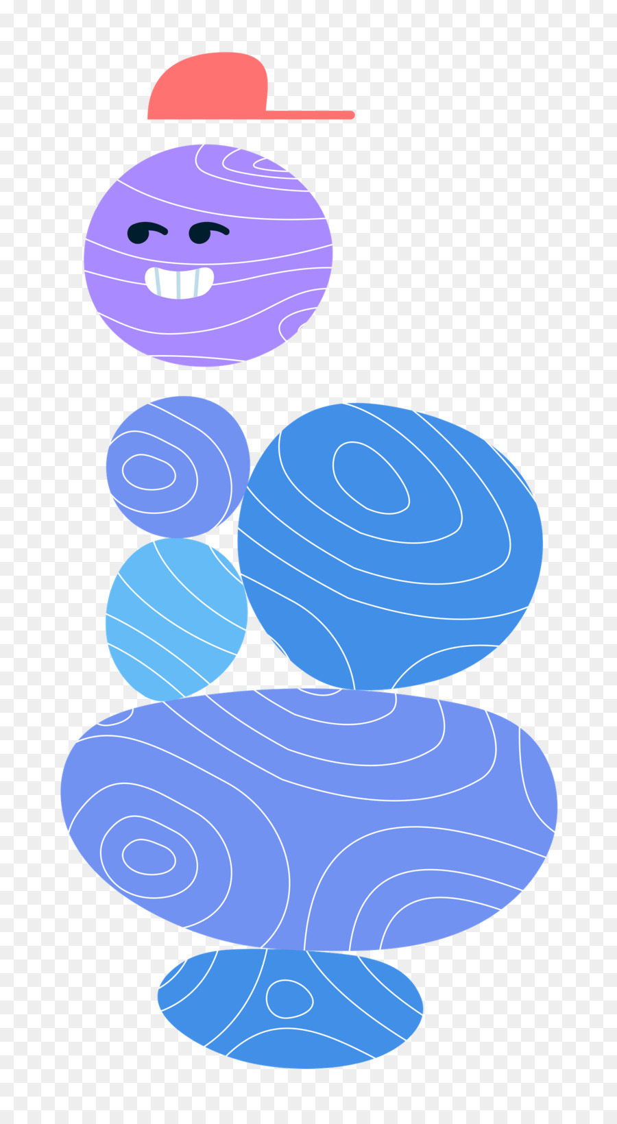 Cobalt Bleu M，Violet PNG