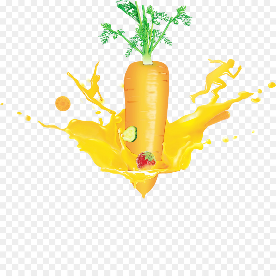 Carotte，Orange PNG