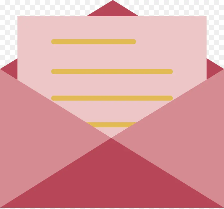 Enveloppe Avec Lettre，Message PNG