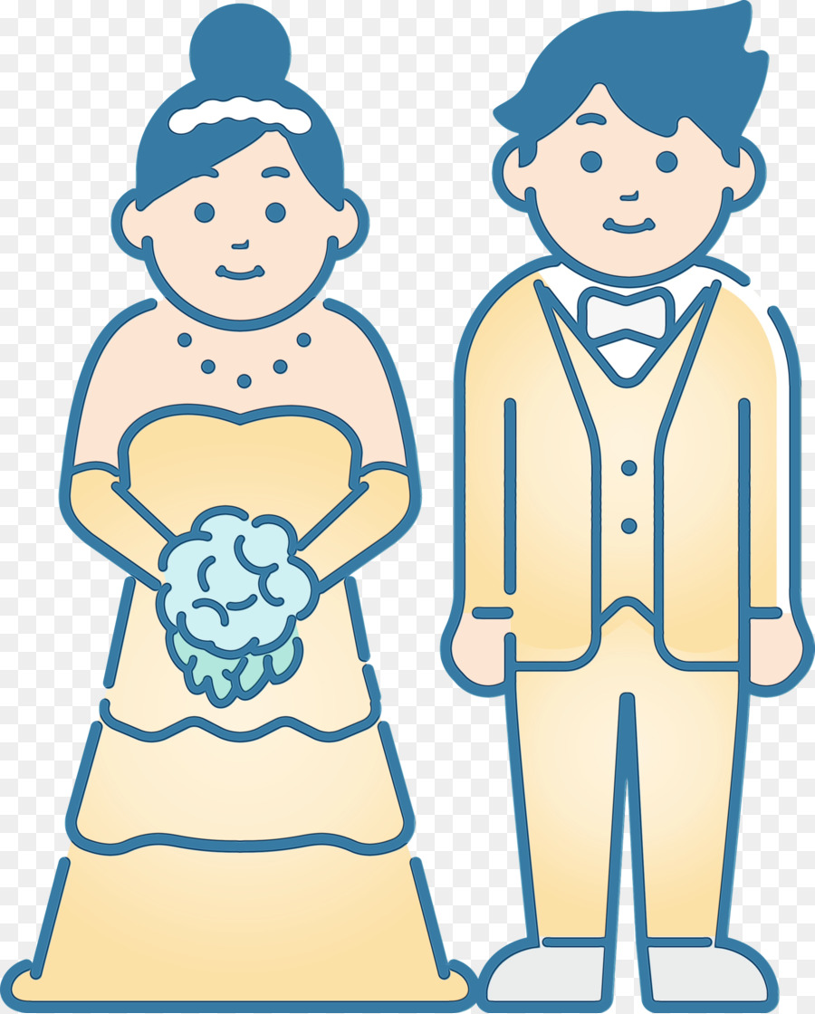 Couple De Mariage，Mariée PNG