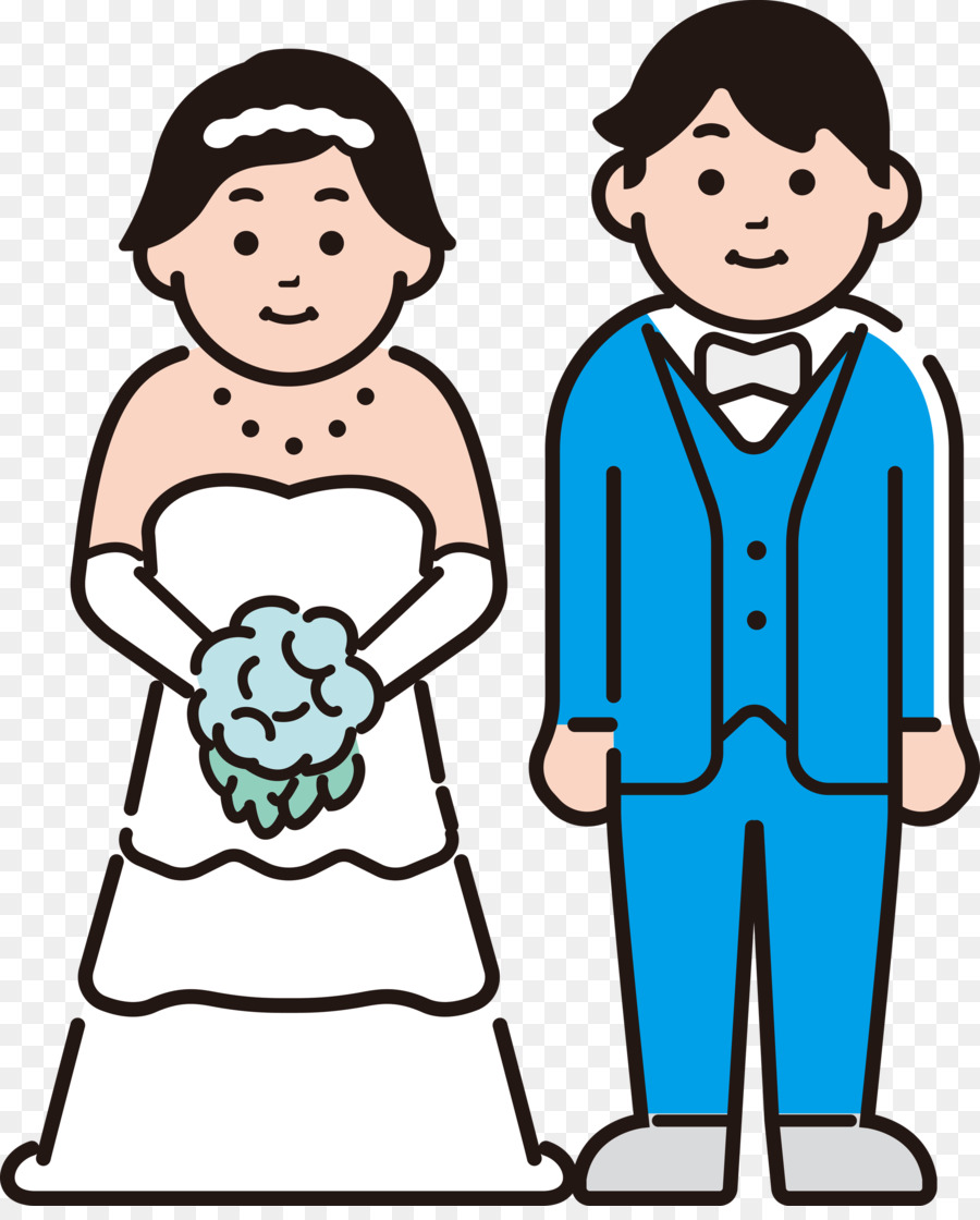 Couple De Mariage，Mariée PNG