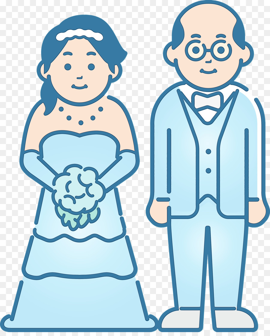 Couple De Mariage，Mariée PNG