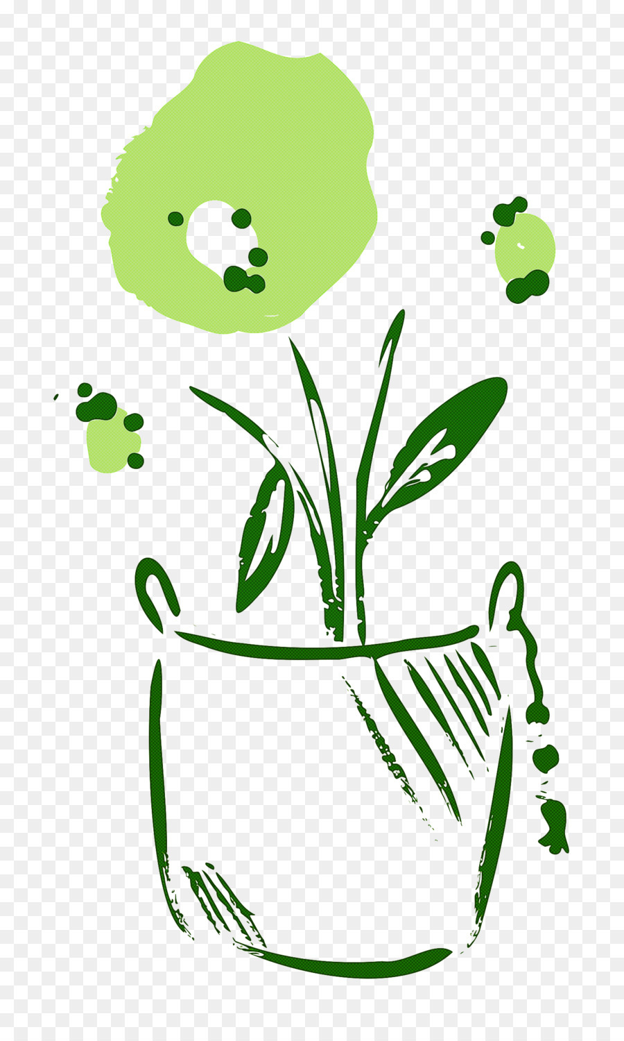 Tige De La Plante，Fleur PNG