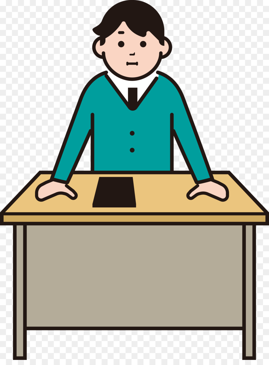 Homme Au Bureau，Bureau PNG