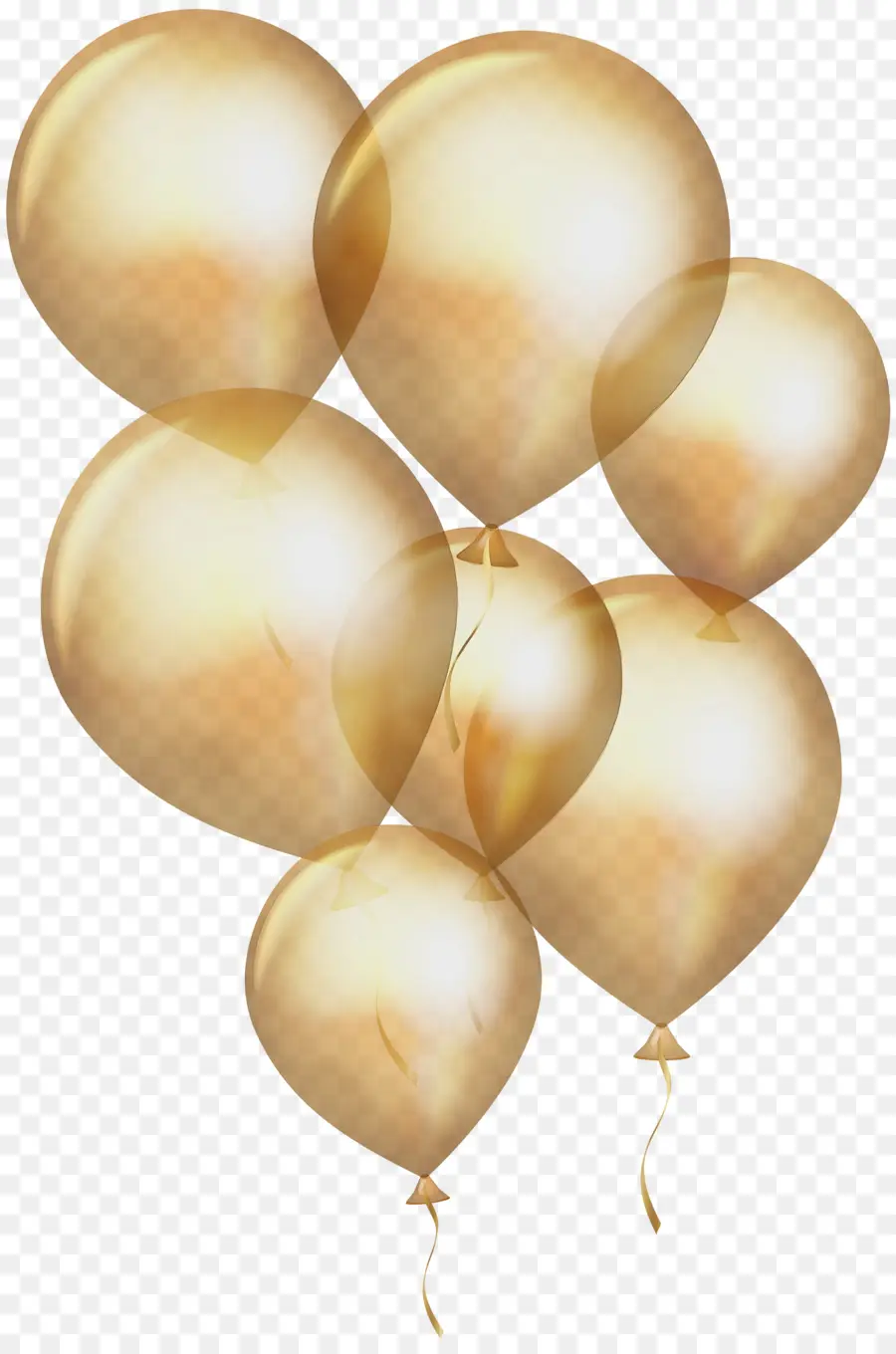 Ballons D'or，Faire La Fête PNG