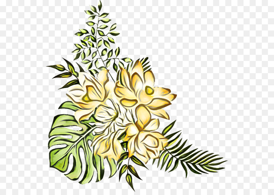 Design Floral，Feuille PNG