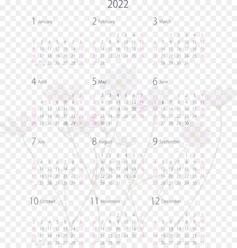 Système De Calendrier，Ligne PNG