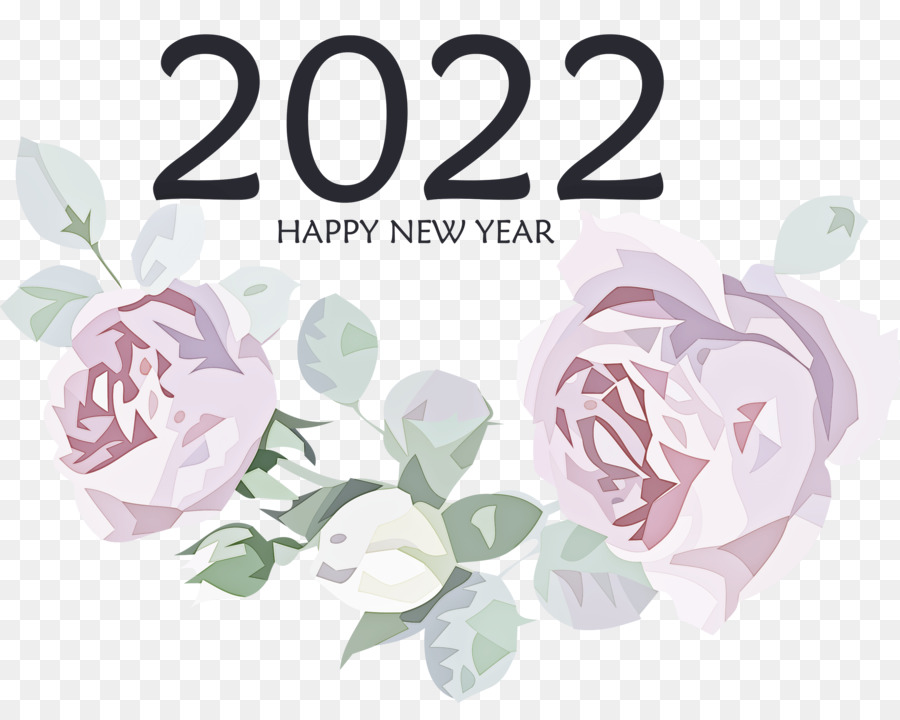 Nouvel An 2023，Roses PNG